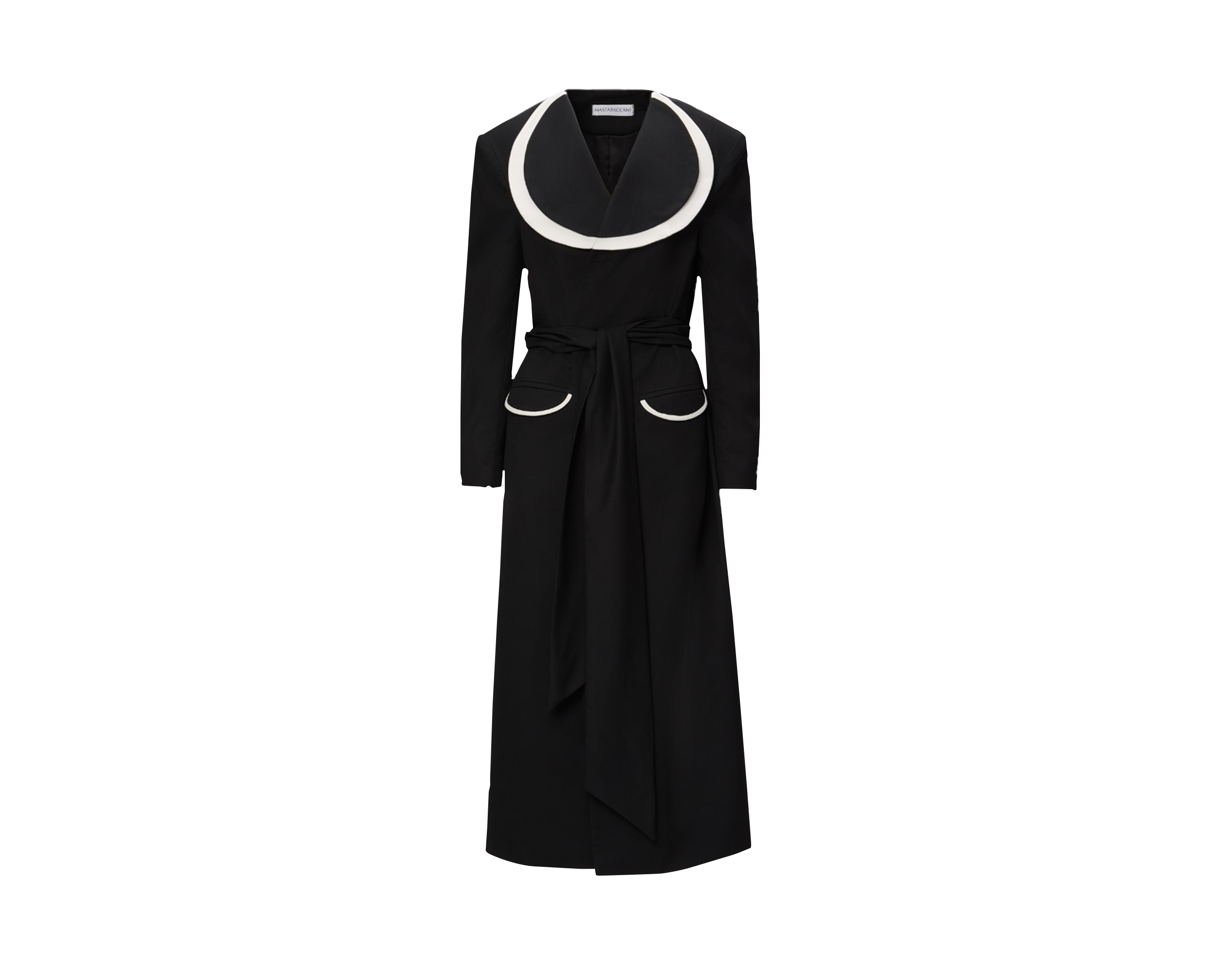 BLACK BLAZER TRENCH