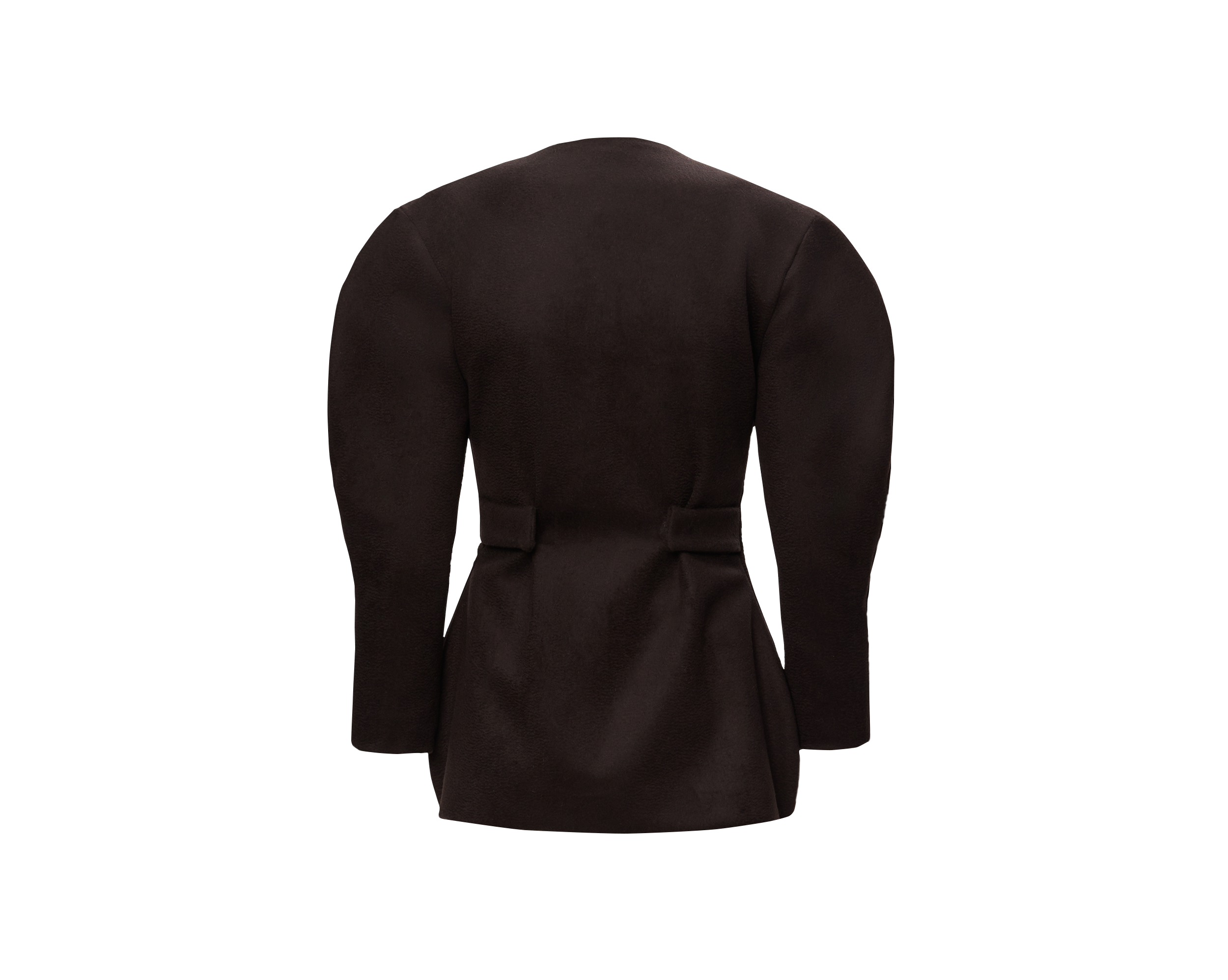 BROWN CASHMERE JACKET