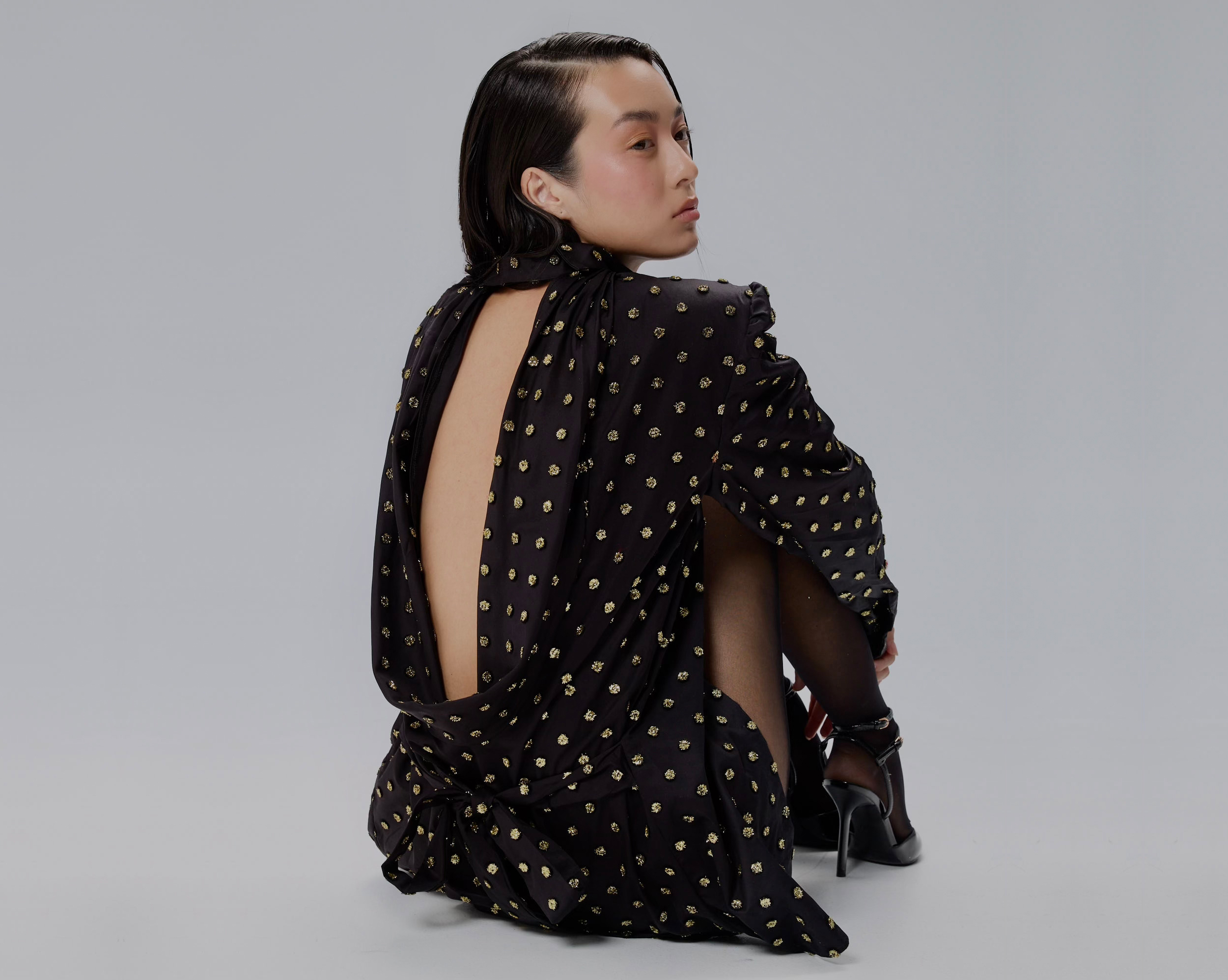GOLDEN DOTS SHIRT