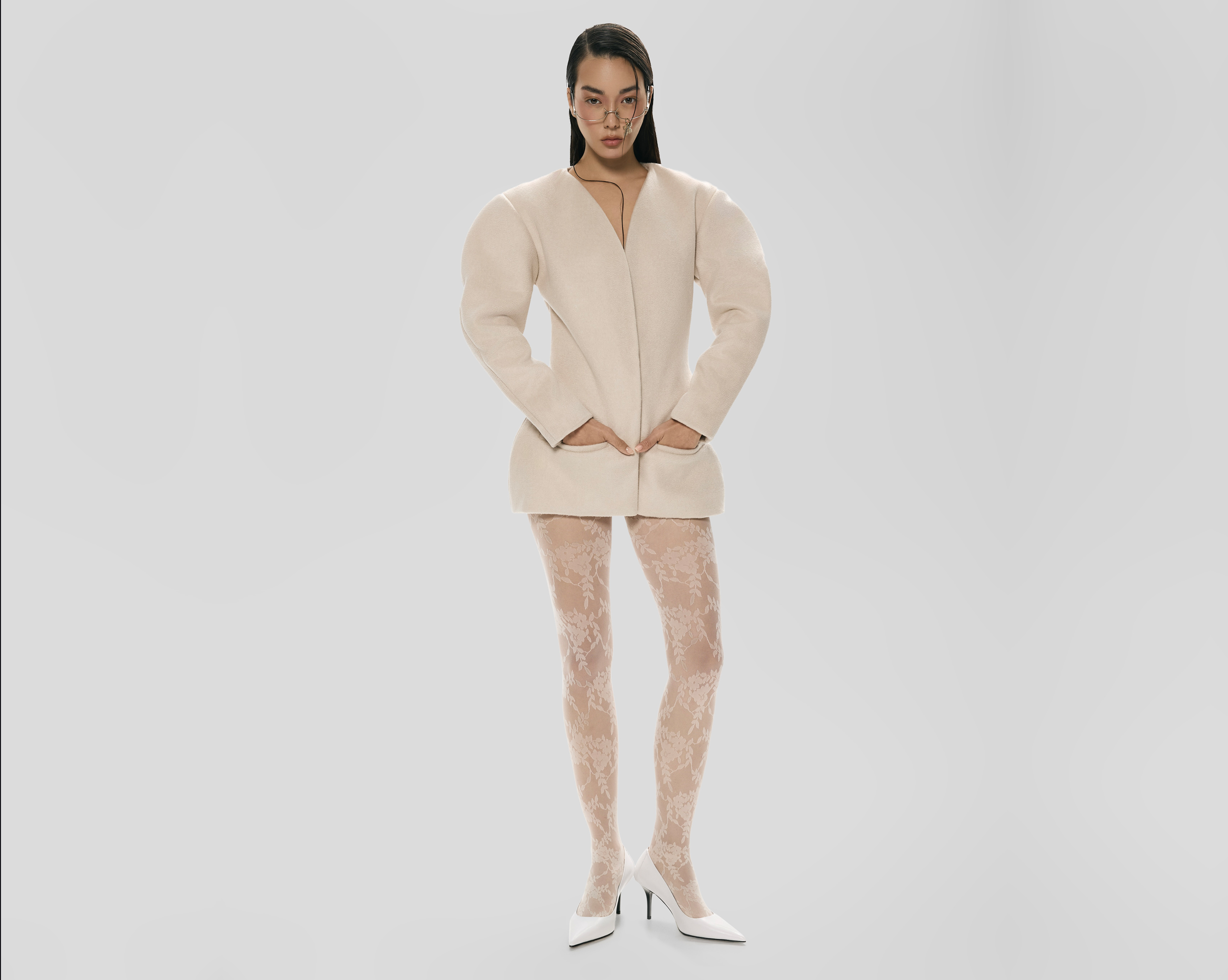 IVOIRE CASHEMERE JACKET