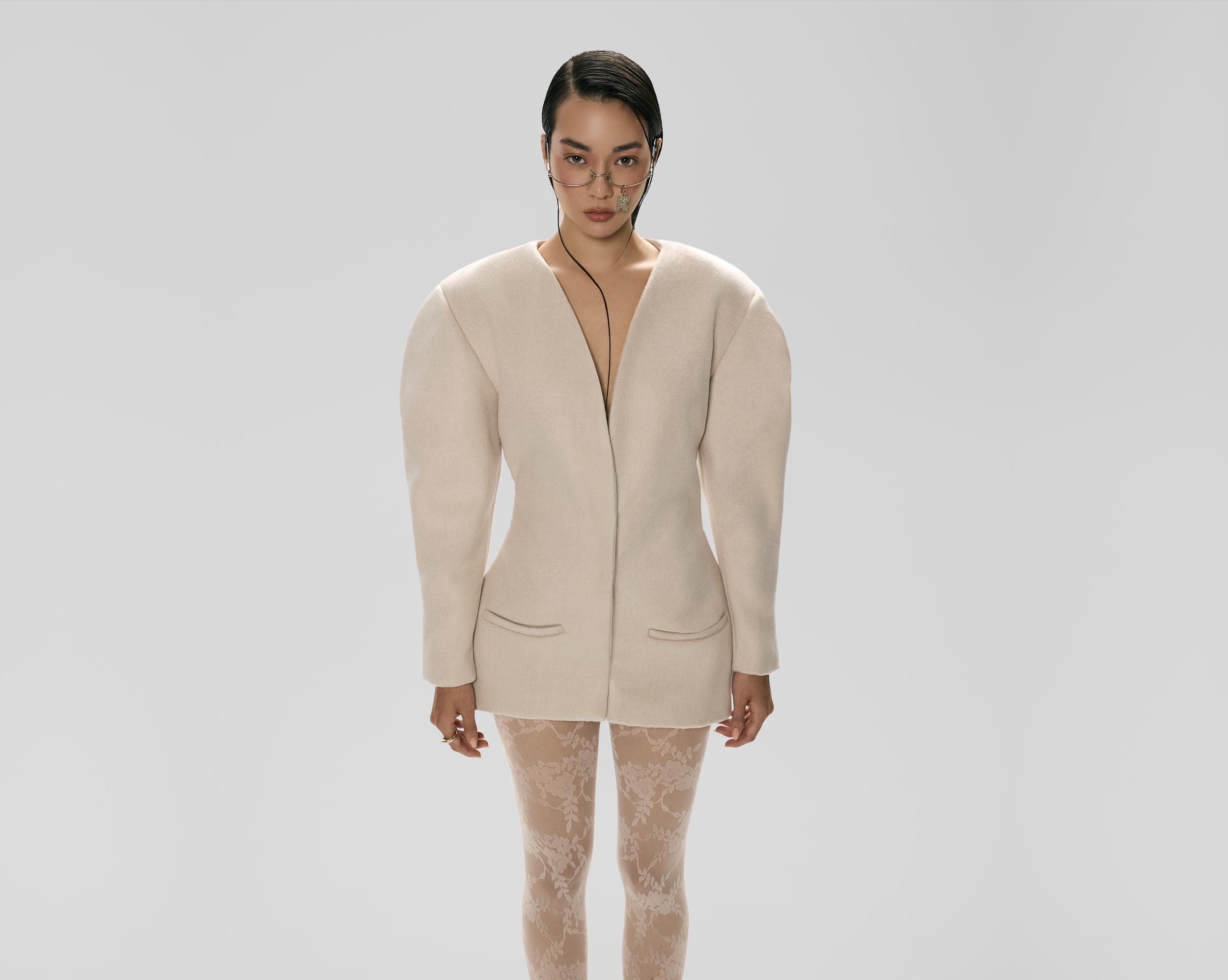 IVOIRE CASHEMERE JACKET