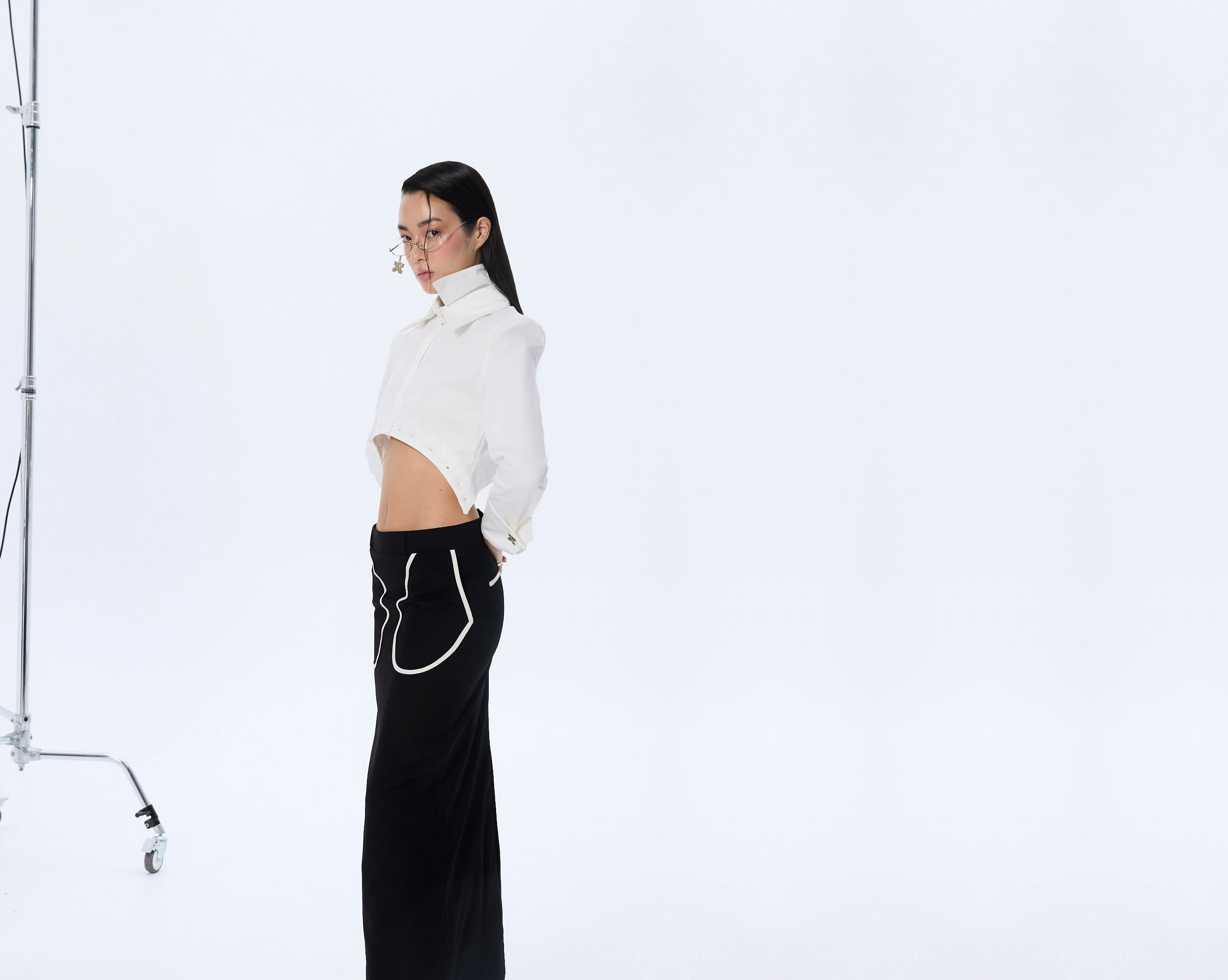 PUZZLE LONG SKIRT